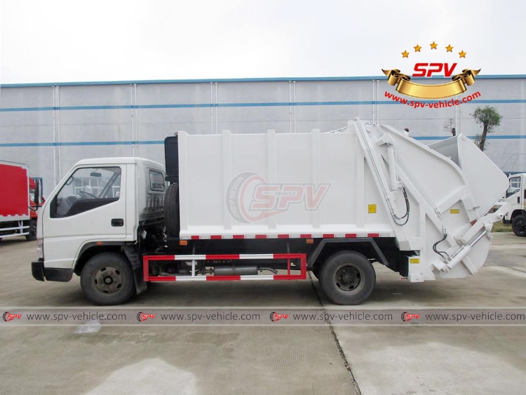 Solid Waste Compactor Truck JMC - LS Solid Waste Compactor Truck JMC - LS